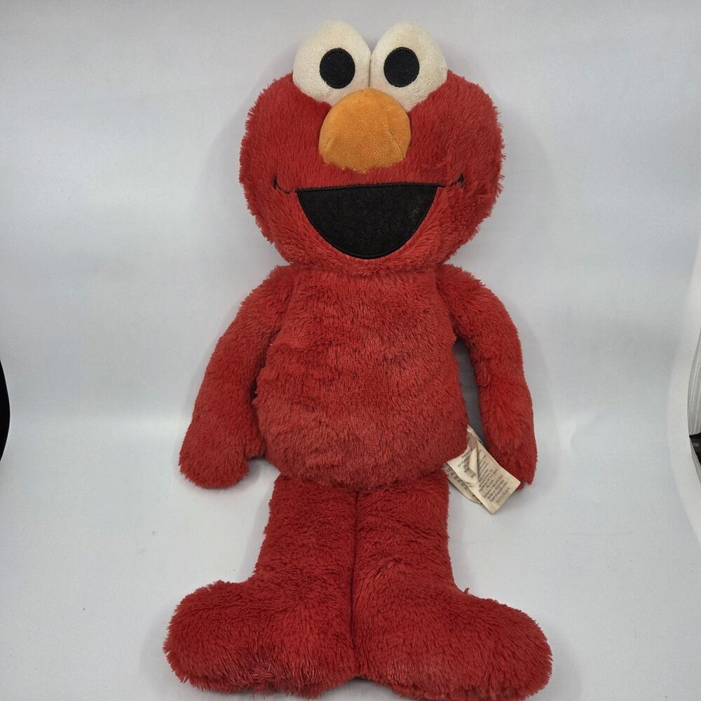 Sesame Street Elmo Large Plush Stuffed Animal Toy Red 20" Jay Franco & Sons 2019